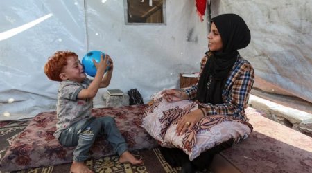 Qəzzadan ürəkdağlayan REPORTAJ - FOTO-VİDEO