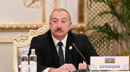İlham Əliyev Düşənbədə MDB Dövlət Başçıları Şurasının iclasında –FOTO/VİDEO