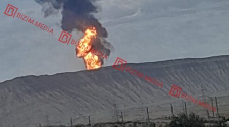 Qaradağda palçıq vulkanı püskürdü - FOTO/VİDEO