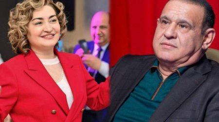 Tacir Şahmalıoğlu ilə Fədayə Laçın bir arada - FOTO