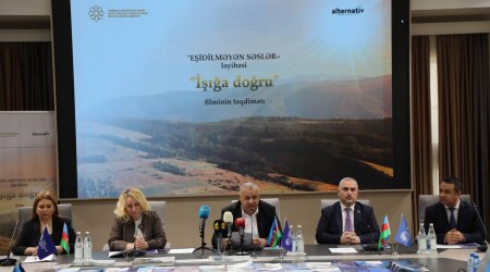 “İşığa doğru” filminin təqdimatı oldu - FOTO
