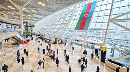 Axtarışda olan təhlükəli cinayətkar Bakı aeroportunda tutuldu - FOTO
