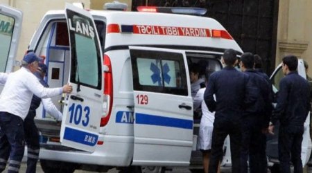 Bakıda kişi ambulansda öldü