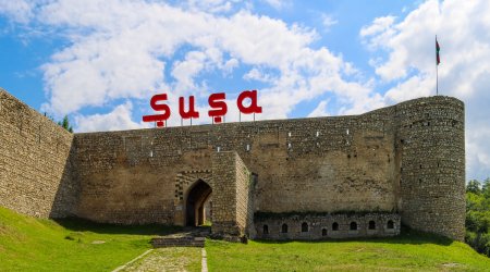 Şuşada daha 45 binanın tikintisinə başlanıldı