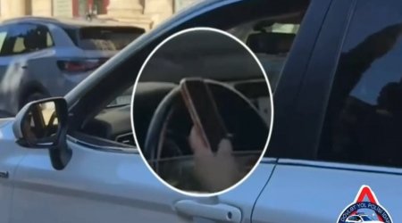 DYP-dən sükan arxasında telefondan istifadə edən sürücülərə ÇAĞIRIŞ – VİDEO