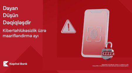 Kibertəhlükəsizlik üzrə maarifləndirmə ayında - Dayan, Düşün, Dəqiqləşdir!