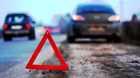 Füzulidə 2 maşın toqquşdu - 4 yaralı var