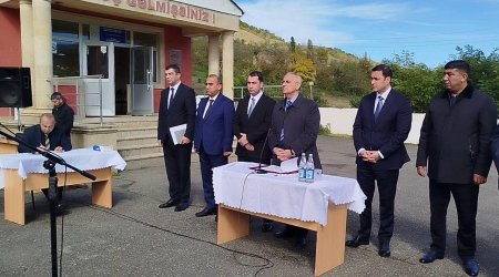 Qusarın Ukur kəndinin problemləri dinlənildi - FOTO