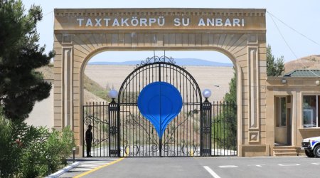 "Taxtakörpü" su anbarında batan şəxsin meyiti çıxarılaraq təhvil verildi