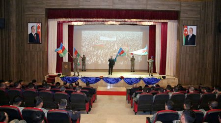 Azərbaycan Ordusunda Müstəqilliyin Bərpası Günü qeyd olundu - FOTO/VİDEO