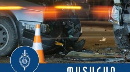 Ermənistanda mikroavtobus qəzaya uğradı - 10 yaralı var
