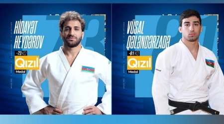 2 cüdoçumuz Meksikada QIZIL MEDAL qazandı