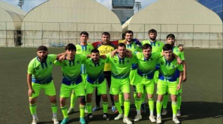 Xudatın komandası rəqib qapısından 7 qol keçirdi