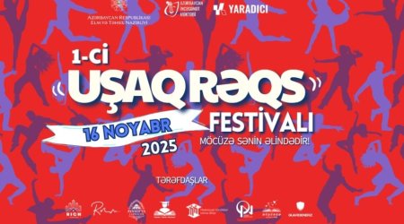 Bakıda 1-ci Uşaq Rəqs Festivalı keçiriləcək