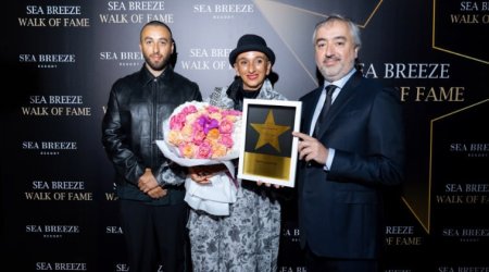 “Sea Breeze Walk of Fame”də Tahir Salahovun ulduzunun açılış mərasimi keçirildi - FOTO