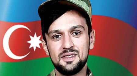Şəhid Elvin Qurbanovun anım mərasimi keçirildi - FOTO