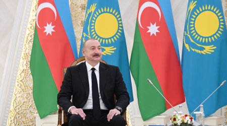 İlham Əliyev: “Azərbaycan Ermənistan istiqamətində yük daşımalarına bütün məhdudiyyətləri ləğv etdi”