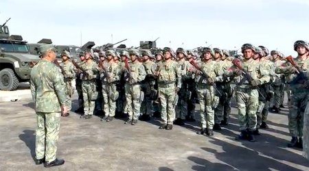 Zakir Həsənov "Birlik - 2025" təlimində iştirak edən heyətlə görüşüb - FOTO/VİDEO