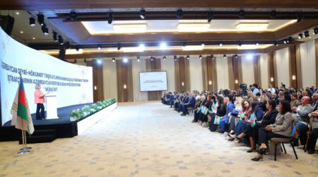 Əməkdaşlıq Forumunun iştirakçıları Prezidentə müraciət ünvanladılar - FOTO