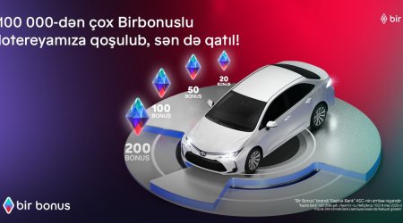 Tələsin və indi qoşulun! 100 000 nəfər Toyota Corolla və yüzlərlə bonus qazanmaq şansı əldə etdi