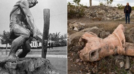 "Fərhadın heykəli" Ağdamda gələn il ucaldılacaq