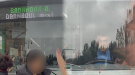“Sürücü dedi ki, düş, avtobusu sürmürəm...” - VİDEO