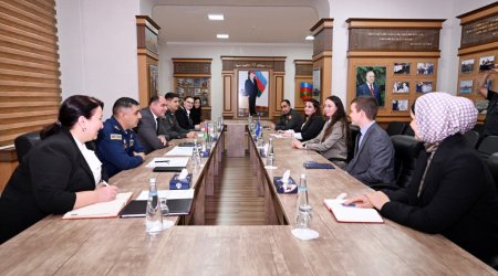 Azərbaycan və NATO-nun hərbi təhsil üzrə nümayəndələrinin görüşü KEÇİRİLDİ