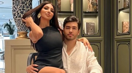 Pərvindən memar həyat yoldaşı ilə FOTO