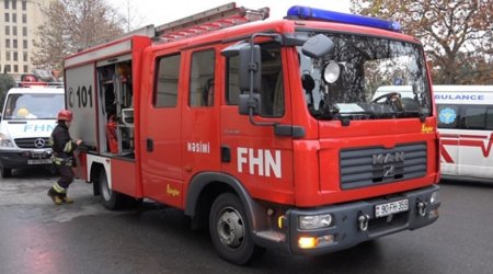 SON DƏQİQƏ! Bakıda restoran YANIR