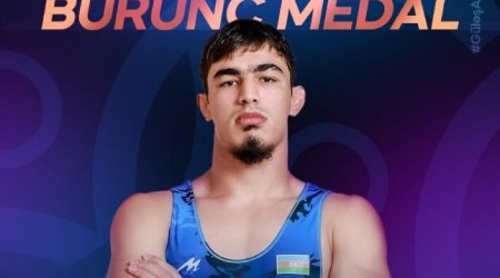 Azərbaycan güləşçisindən bürünc medal - Dünya çempionatı