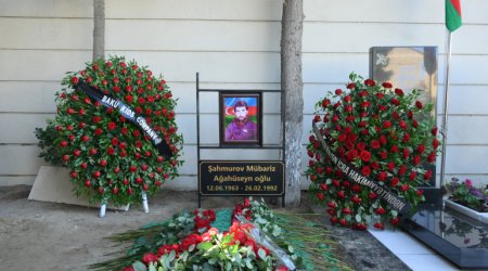 İtkin şəhid Mübariz Şahmurov dəfn olundu – FOTO