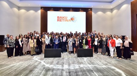 Azərbaycanda ilk dəfə Bakı Retina Beynəlxalq Elmi Konfransı keçirildi – FOTO