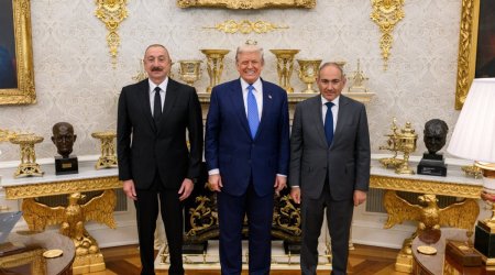 Tramp Vaşinqton danışıqlarını xatırladı: “Bu, bir möcüzə idi” – VİDEO