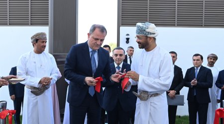 Azərbaycanın Omandakı səfirliyinin rəsmi açılışı oldu – FOTO