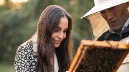 Leyla Əliyeva Qəbələdə Qafarovlar ailəsinin qonağı oldu – FOTO