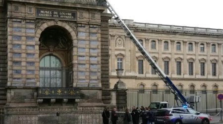 Luvr muzeyinin qarətinə görə üçüncü şübhəli saxlanıldı
