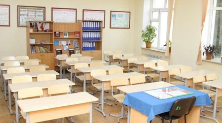 Bakıda bu məktəbdə şagirdlər 1 aydır dərsə getmirlər - FOTOFAKT
