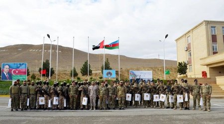 "Sarsılmaz Tərəfdaşlıq-2025" birgə XTQ təlimi sona çatdı - FOTO/VİDEO