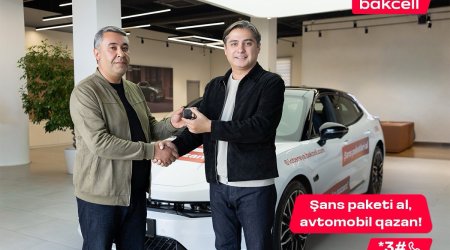 Cəmi 1 AZN-lik “Şans” paketi ilə avtomobil QAZANDI