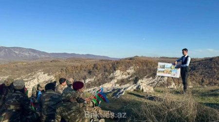 Cıdır düzündə dərs keçmək üçün Şuşaya getdilər