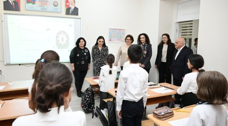 Leyla Əliyeva Bülbül adına Orta İxtisas Musiqi Məktəbində - FOTO