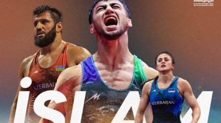İslam Oyunlarında iştirak edəcək güləşçilər MÜƏYYƏNLƏŞDİ