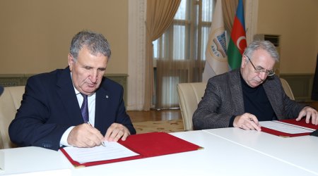 AMEA ilə bir sıra ölkələrin Elmlər akademiyaları arasında anlaşma memorandumları imzalandı - FOTO