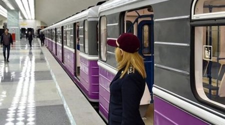 Bu gün Bakı metrosunda iş saatı uzadılacaq