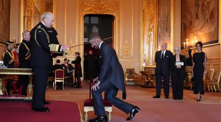 Böyük Britaniya kralı Devid Bekhemi cəngavər elan etdi – FOTO/VİDEO