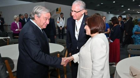 Sahibə Qafarova COP30-un Liderlər Sammitinin açılış mərasimində iştirak edir - FOTO