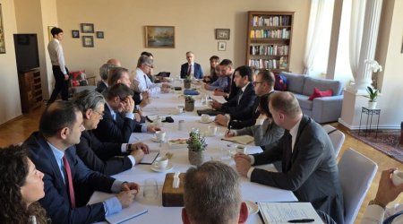 Hikmət Hacıyev NATO nümayəndə heyəti ilə nələri müzakirə etdi? – FOTO