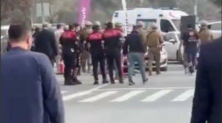 Türkiyədə televiziya binasına basqın edən şəxs belə saxlanıldı – ANBAAN VİDEO