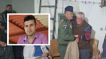 Şəhid Əmrah Kuranın ailəsinə xəbərin verildiyi an – VİDEO