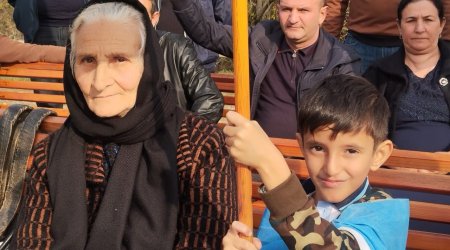 Bu kəndlərə köçənlərə mənzillərin açarları təqdim edildi - FOTO